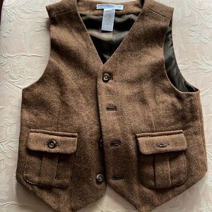 Janie and Jack wool vest
